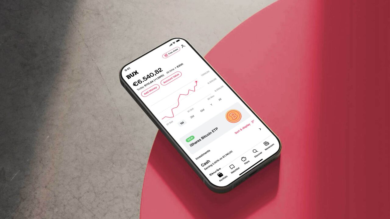 Beleggen in crypto via ETP's - BUX